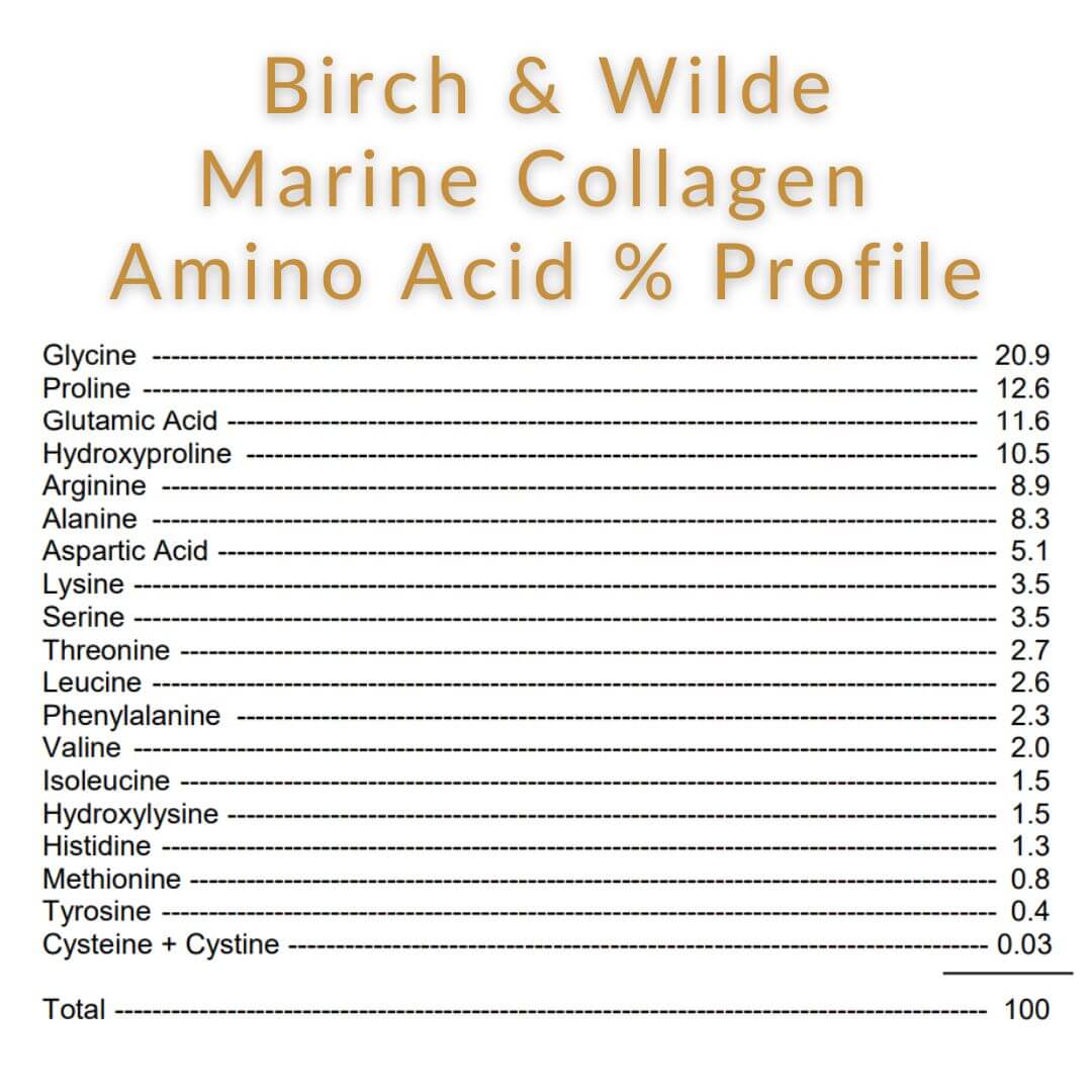Birch & Wilde Marine Collagen 1200mg 90 Capsules