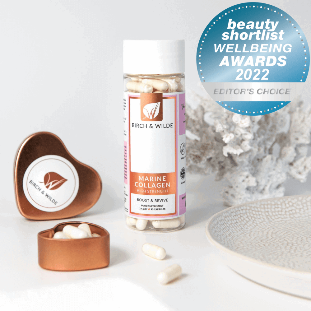 Birch & Wilde Marine Collagen 1200mg 90 Capsules