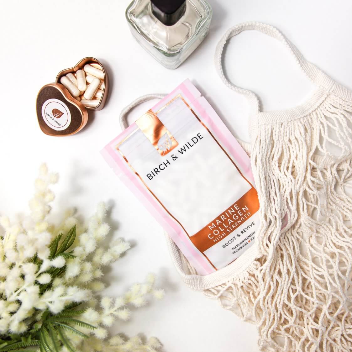 Marine Collagen Capsules x 60 | Monthly Refill Pouch