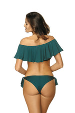 Marko Cuban-Style Top and Brazilian Bottoms Two-Piece Bikini Set