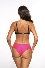 Marko Elegant Push-Up Bardot Bikini Set with Brazilian Panties