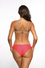Marko Elegant Push-Up Bardot Bikini Set with Brazilian Panties