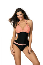Marko Monokini Push-Up One-Piece Swimsuit with Tummy-Masking Strap