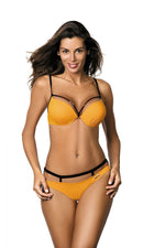 Marko Smooth Push-Up Two-Piece Bikini Set with Strappy Accents