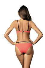 Marko Smooth Push-Up Two-Piece Bikini Set with Strappy Accents