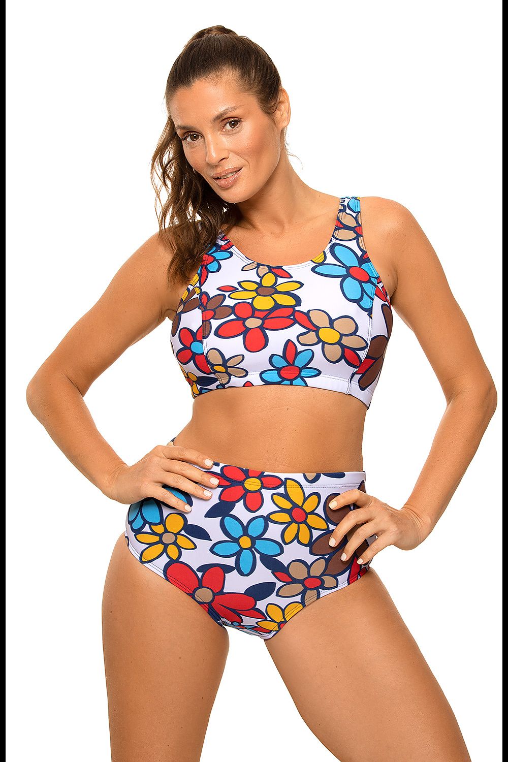 Marko Sporty Two-Piece High-Waisted Bikini Set