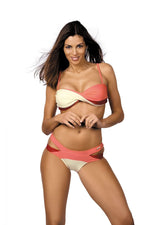 Marko Twist-Cup Push-Up Two-Piece Bikini Set with Side-Cut Briefs