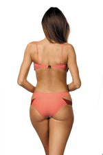 Marko Twist-Cup Push-Up Two-Piece Bikini Set with Side-Cut Briefs