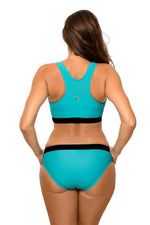 Marko Two-Piece Elastic Top Bikini Set with Smooth Panties