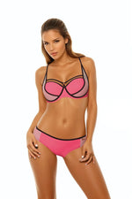 Marko Two-Piece Padded Push-Up Bikini Set pink