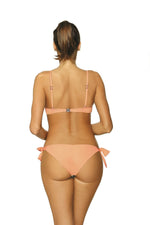 Marko Two-Piece Ruffled Push-Up Brazilian Bikini Set