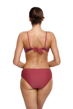 Marko Velour-Look Push-Up Bikini Set with Pearl Sheen