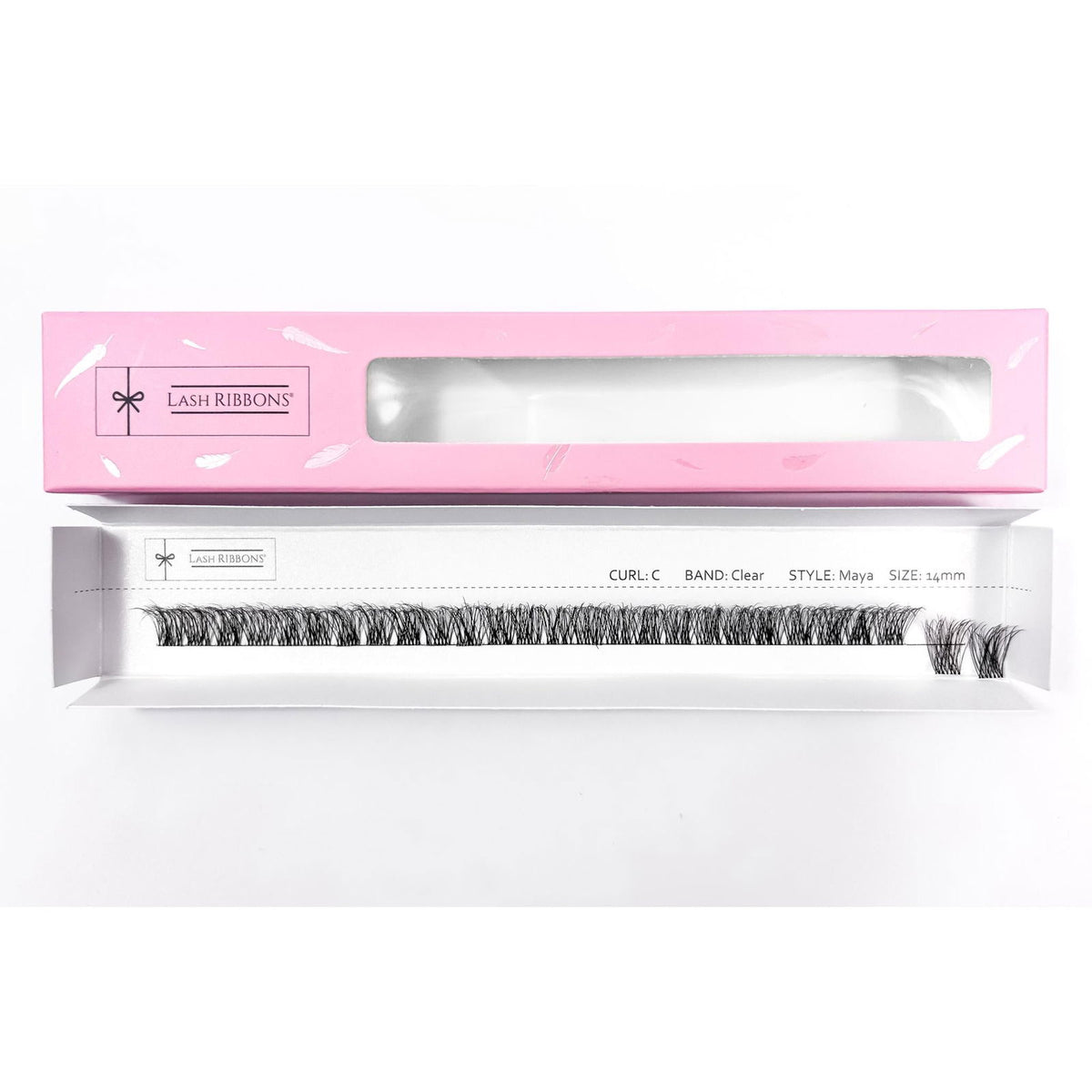 Maya - Weightless 'C' Curl Pre-Cut Lash Ribbons® 14mm