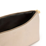 'Mia' Large Makeup Bag in Gold