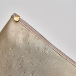 'Mia' Large Makeup Bag in Gold