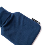 Midnight Blue Cotton 1 Litre Hot Water Bottle