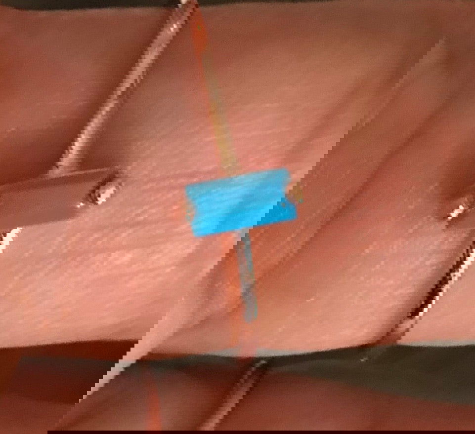 Minimalist Rings Turquoise