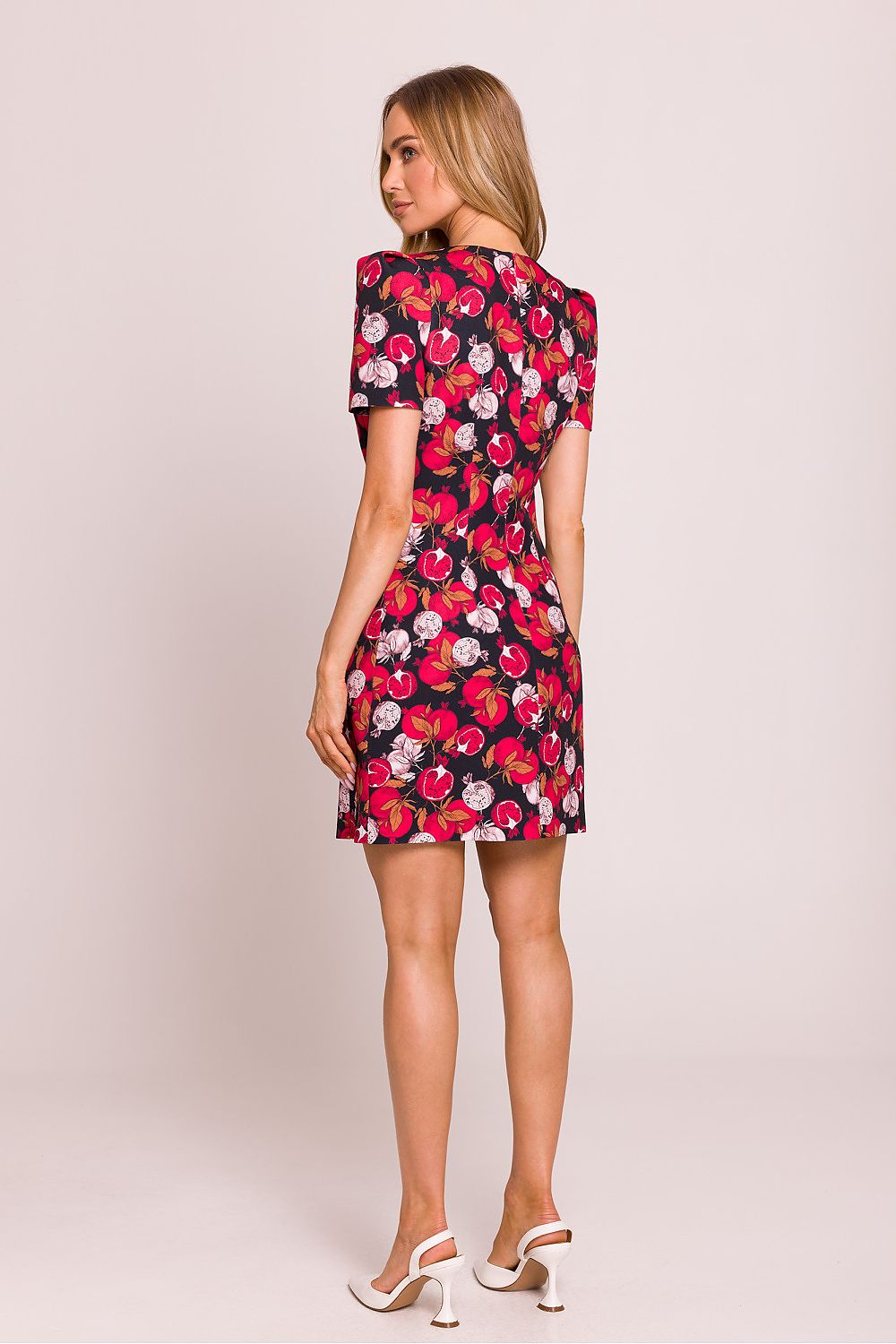 Moe Floral Mini Daydress with Puffed Sleeves