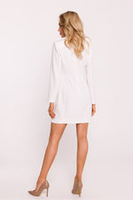 Moe Jacket-Style Daydress with Gold Buttons and Collar