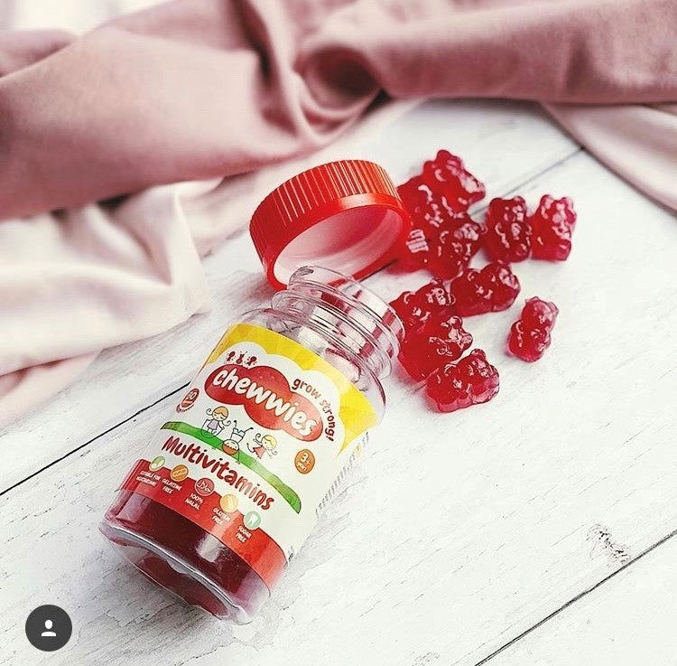 Chewwies Multivitamin Vegan 30 Vegan Sugar Free Gummies