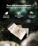 Hiltwood Natural Soap Bar Bundle - 4 Pack Soap Set