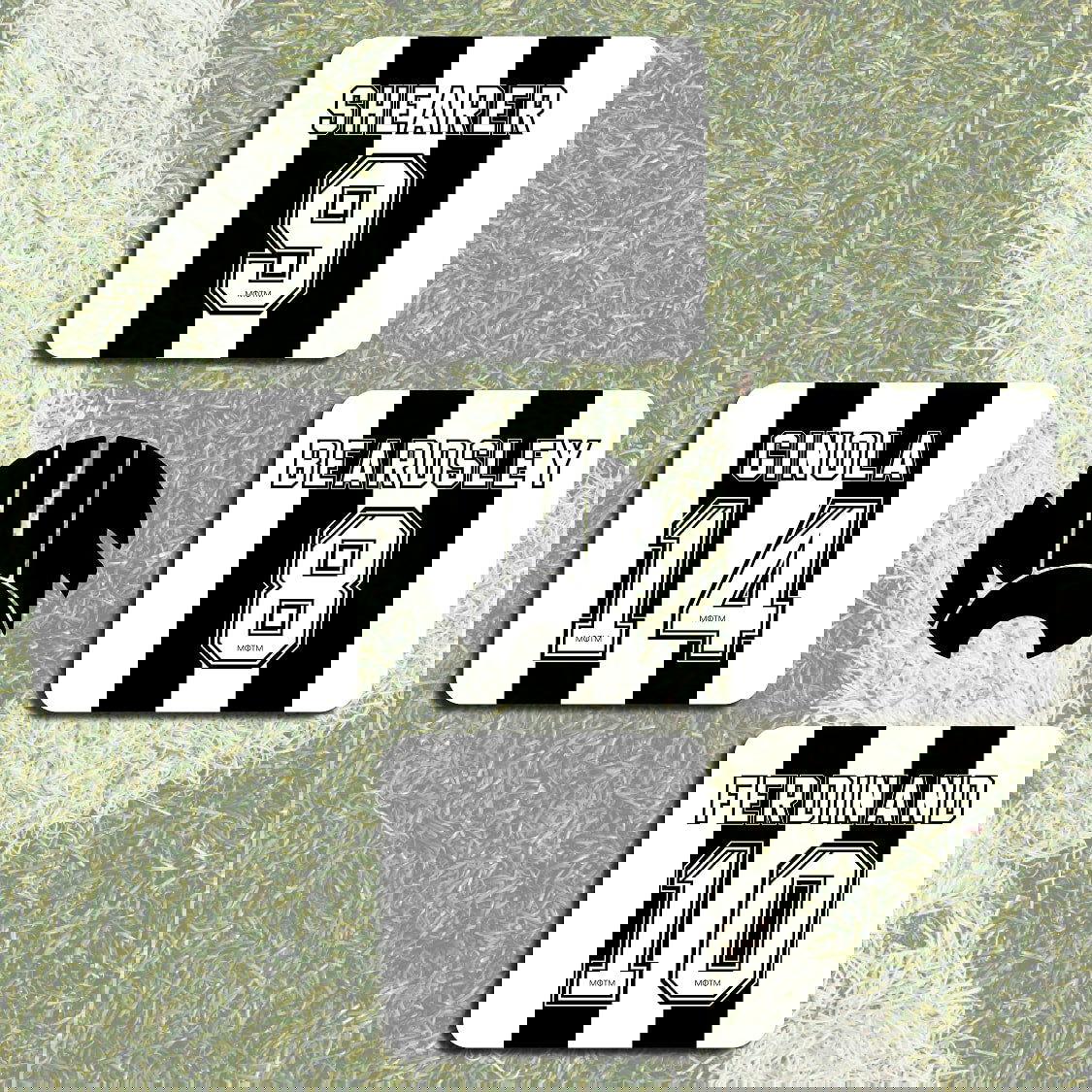 Newcastle United Legends Football Coasters - Set of 4