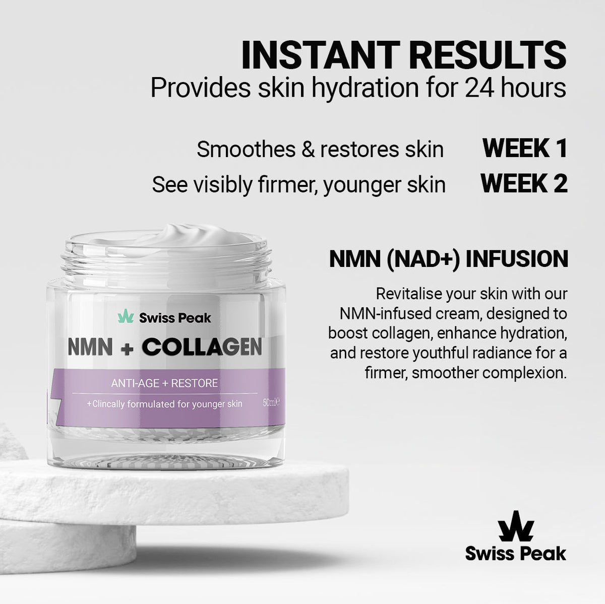 NMN + Collagen Anti-Ageing Face Cream