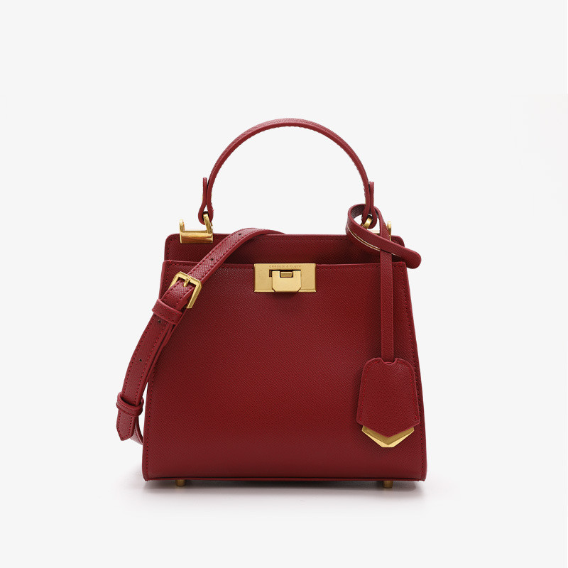 Noelle French Retro Style Kelly Black Handbag