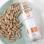 Organic Ashwagandha KSM-66 Capsules | 600mg dose | Bottle or Refill pouch