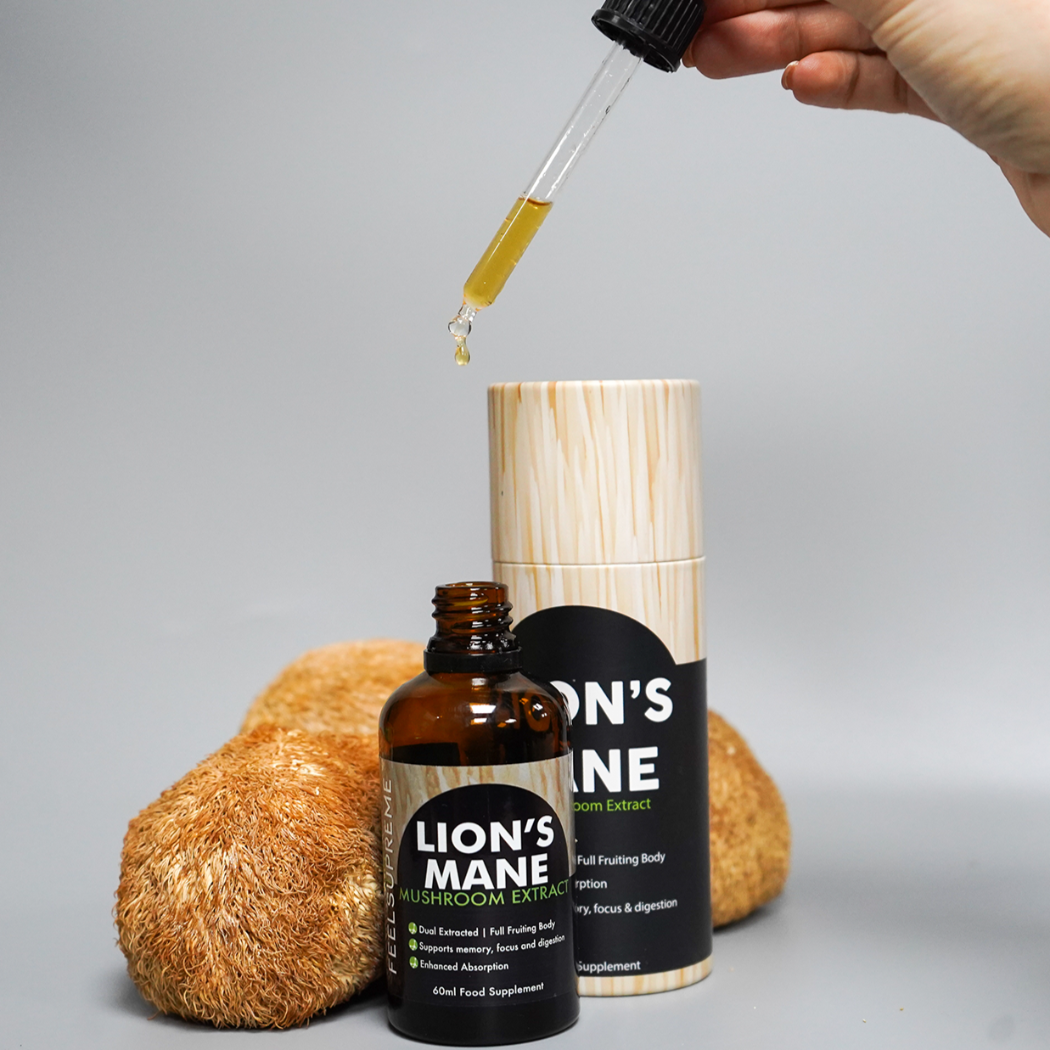 Organic Lion's Mane Mushroom Extract 60ml