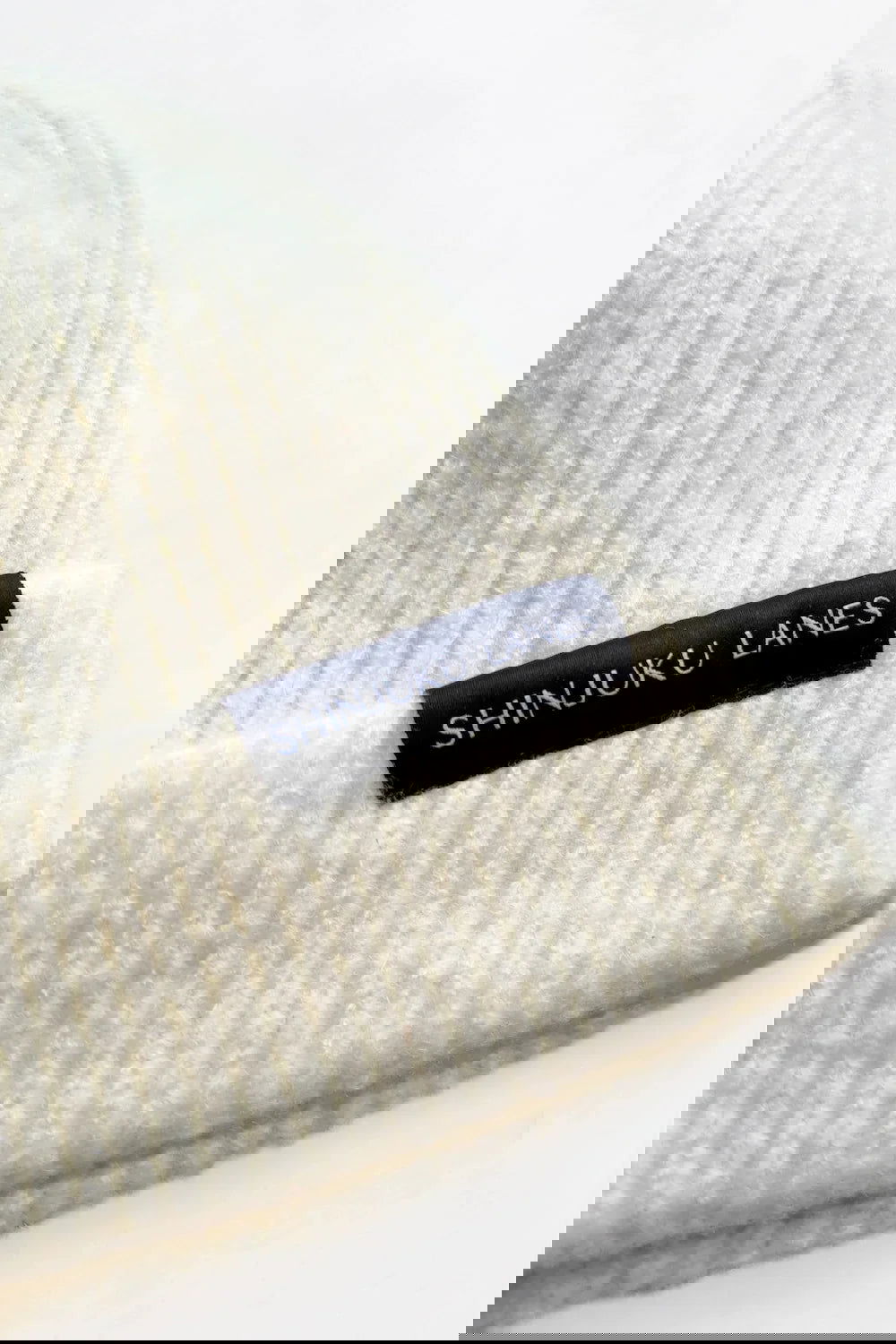 Origin Ribbed Beanie - Ivory