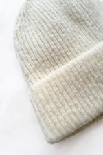 Origin Ribbed Beanie - Ivory