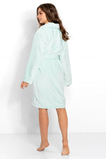 Momenti Per Me Pale Green Bathrobe Dressing Gown