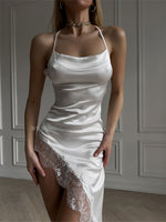 PARADOX White Satin Chemise
