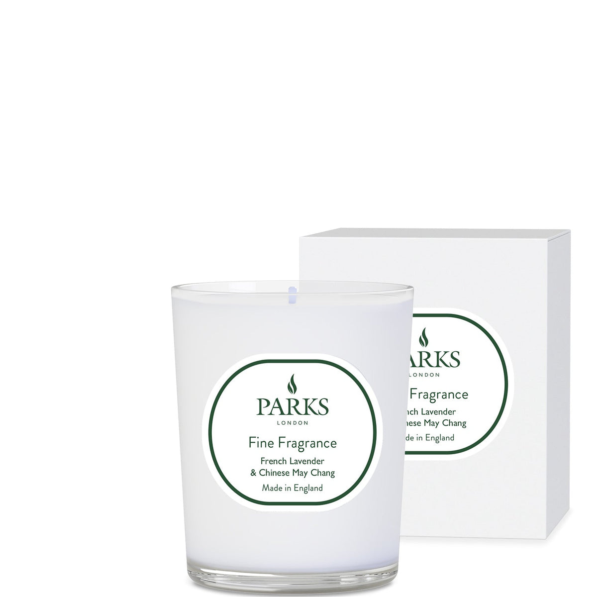 Parks London Fine Fragrance French Lavender & Chinese May Chang Candle 180g Default Title