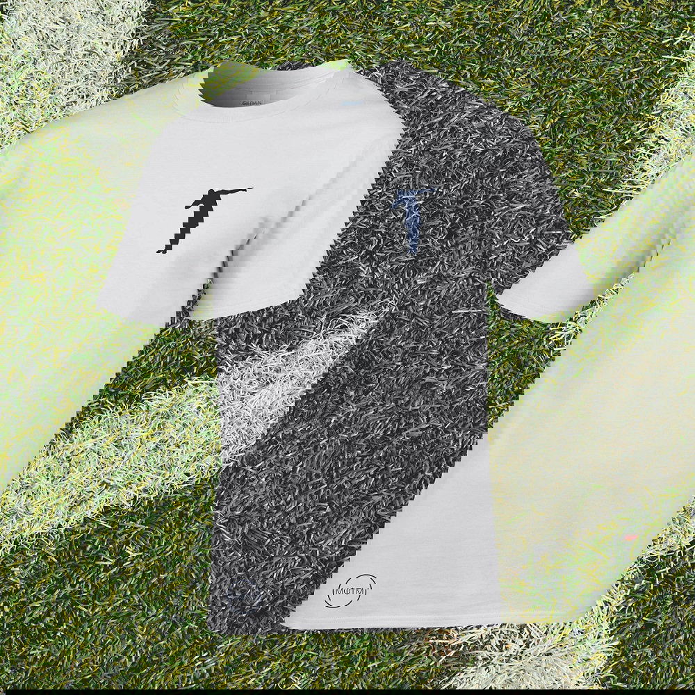 Paul Pogba Celebration T-Shirt White Blue