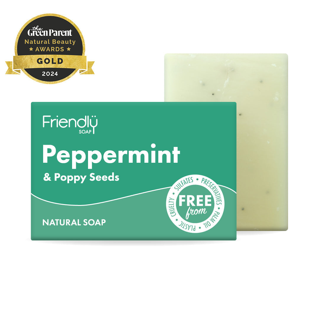 Peppermint & Poppyseeds Natural Soap 95g