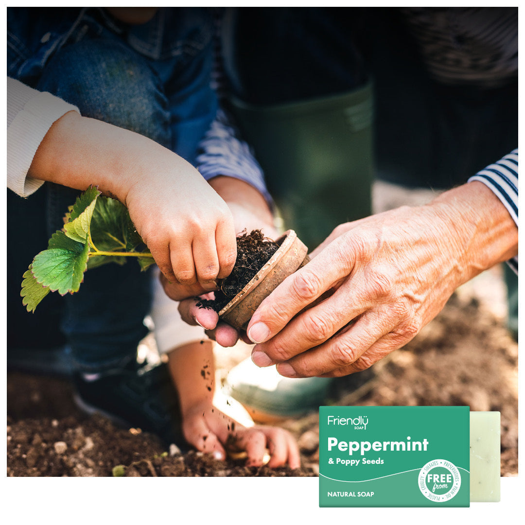 Peppermint & Poppyseeds Natural Soap 95g