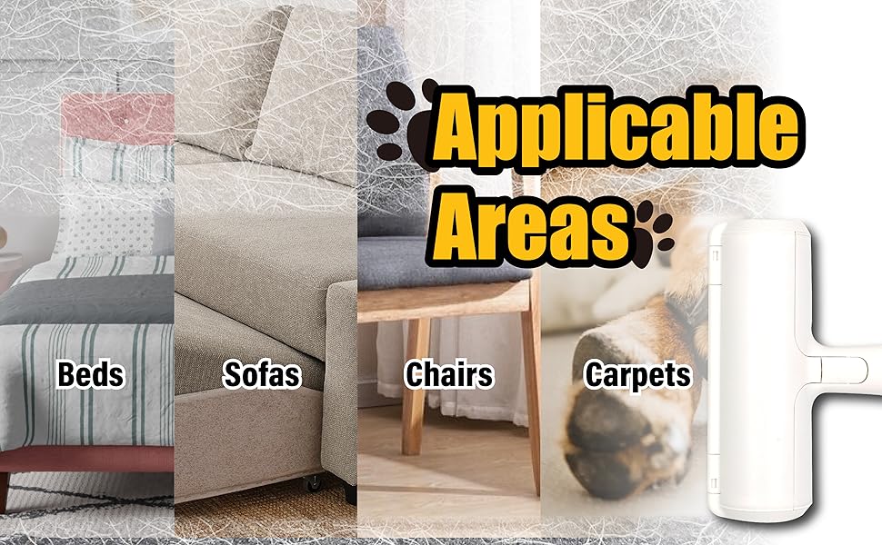 Pet Hair Remover Reusable Lint Roller for All Pets