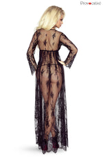 Provocative So Elegant Robe Black