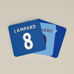 Premier League Legends Football Coasters - Set of 8