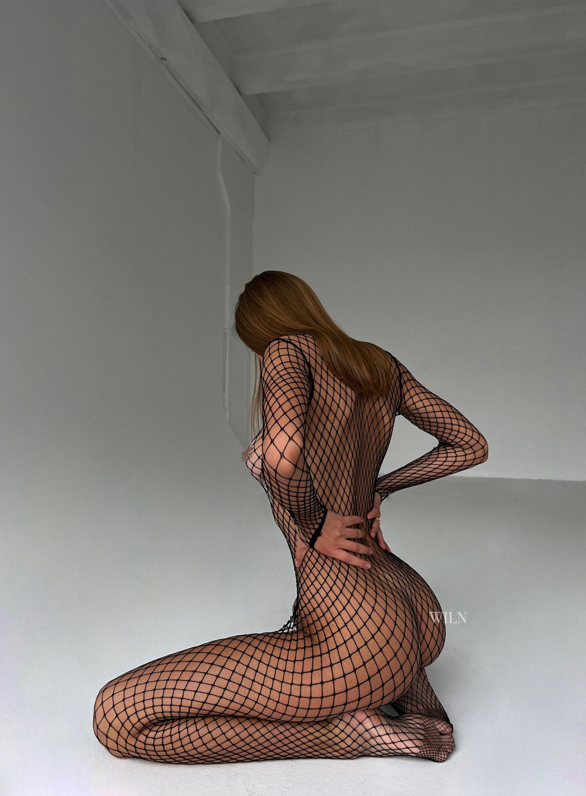PREY Fishnet Full Bodysuit One Size