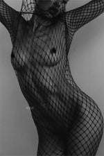 PREY Fishnet Full Erotic Bodysuit