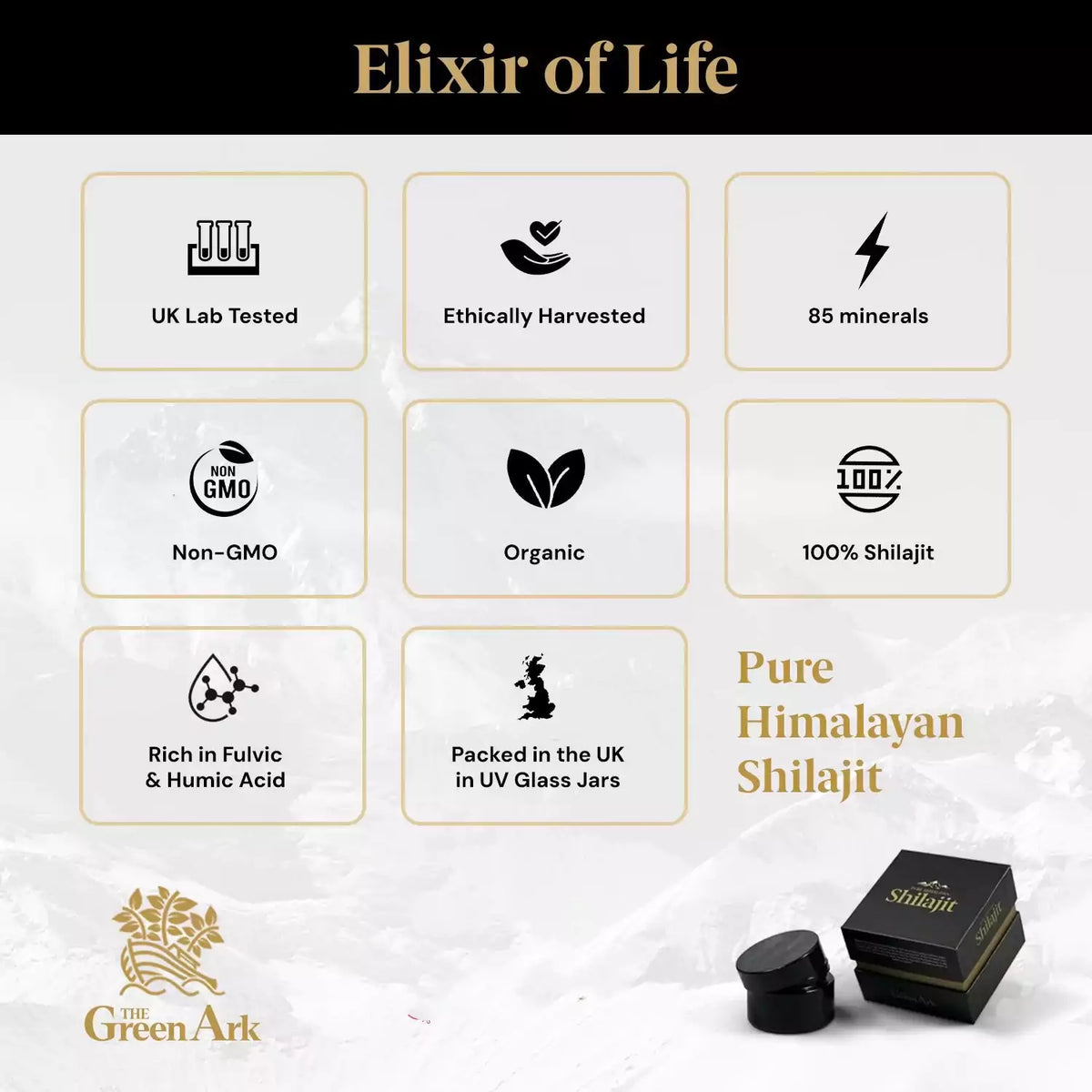 Pure Himalayan Shilajit Resin 20g or 50g