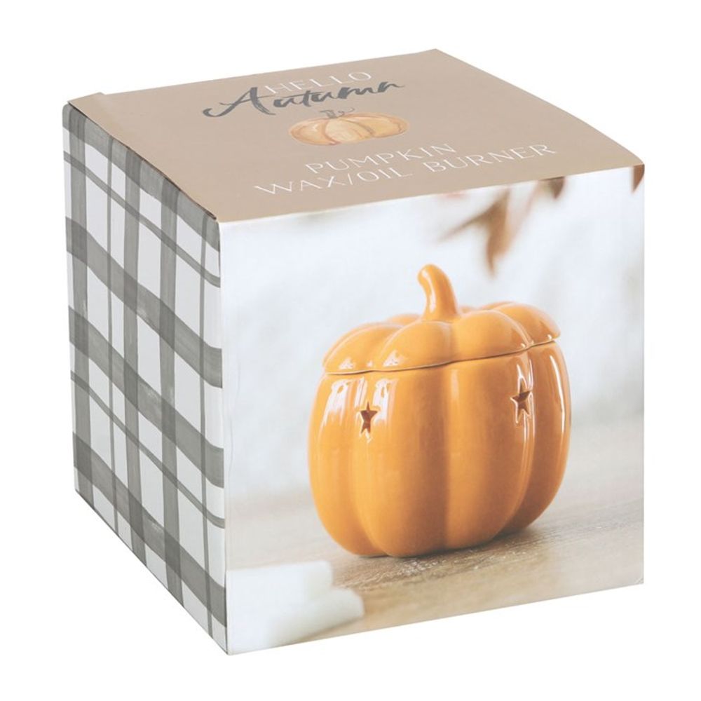Plain Pumpkin Wax Melt Burner