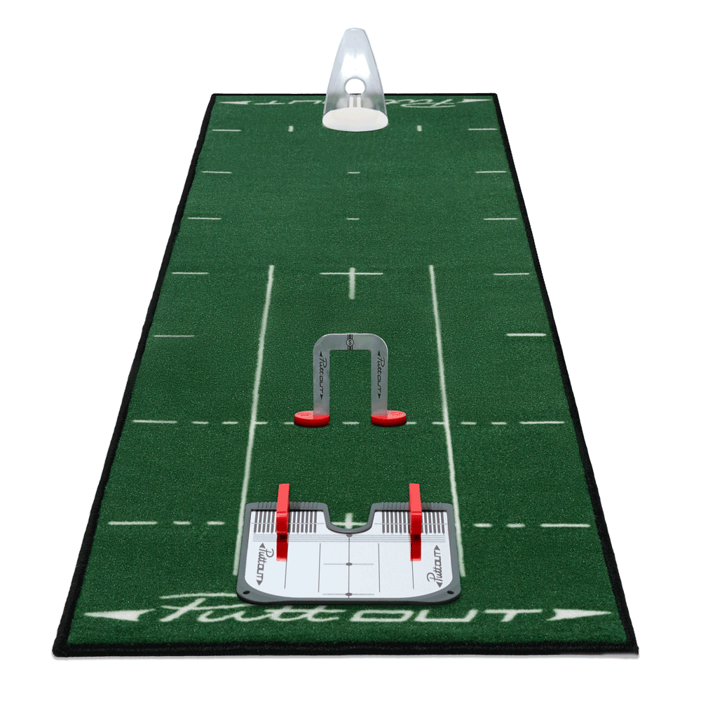 PuttOUT Complete Studio Set Golf Mat