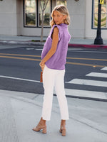 Raw Edge Ripped Denim Casual Jacket