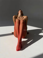 Red Jewel Rhinestone Stockings One Size