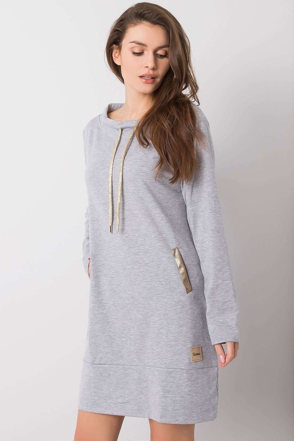 Relevance Long Sleeve Cotton Day Dress