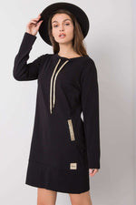 Relevance Long Sleeve Cotton Day Dress